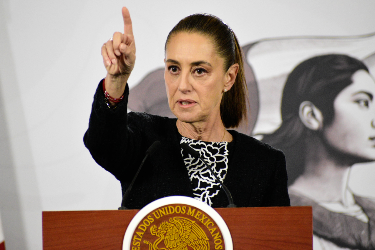 Mexican President Claudia Sheinbaum