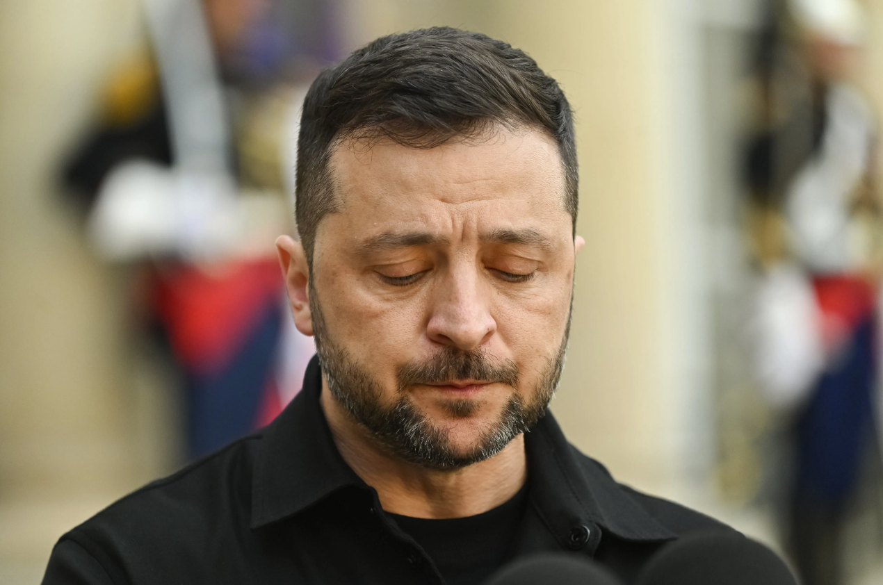 Ukrainian President Volodymyr Zelensky