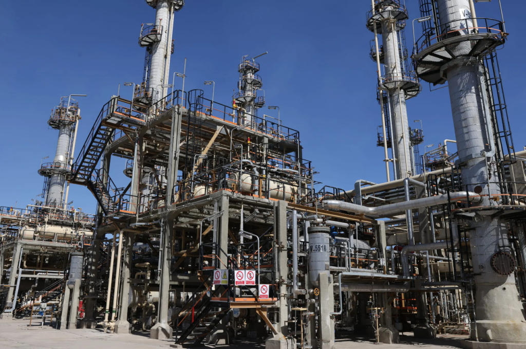 oil refinery