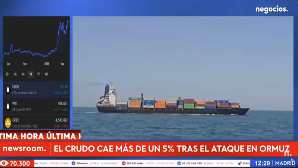 DIRECTO | IRÁN ATACA A EEUU: ESCALADA TOTAL EN ORIENTE MEDIO TRAS EL ATAQUE A UN BUQUE DE LA ARMADA