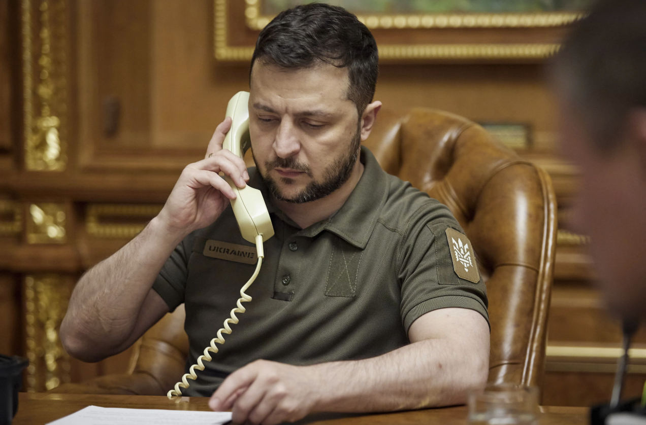 Ukraine President Volodymyr Zelensky