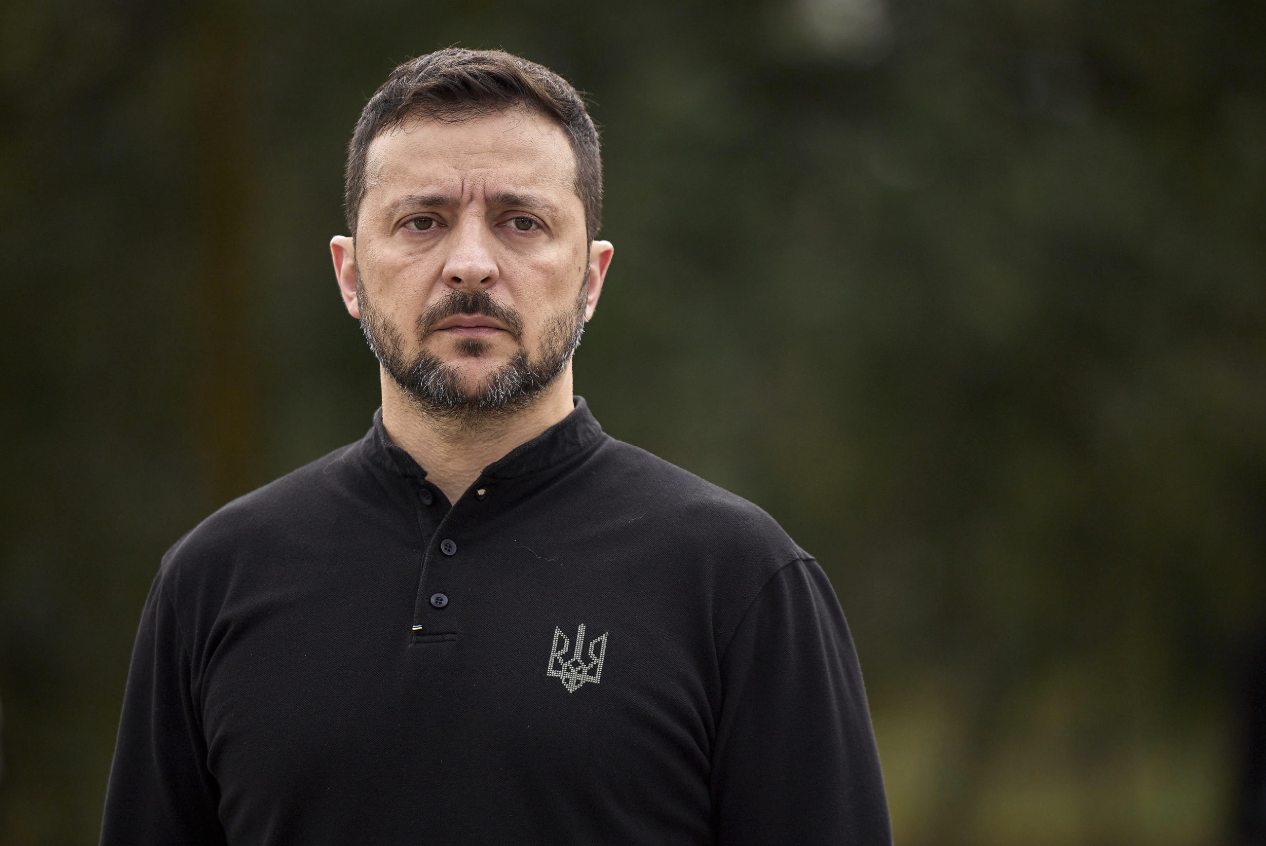 Ukrainian President Volodymyr Zelensky