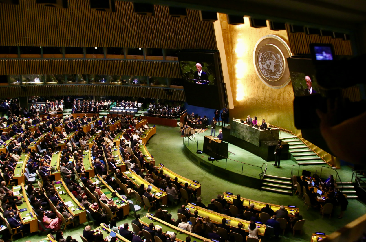 The UN General Assembly